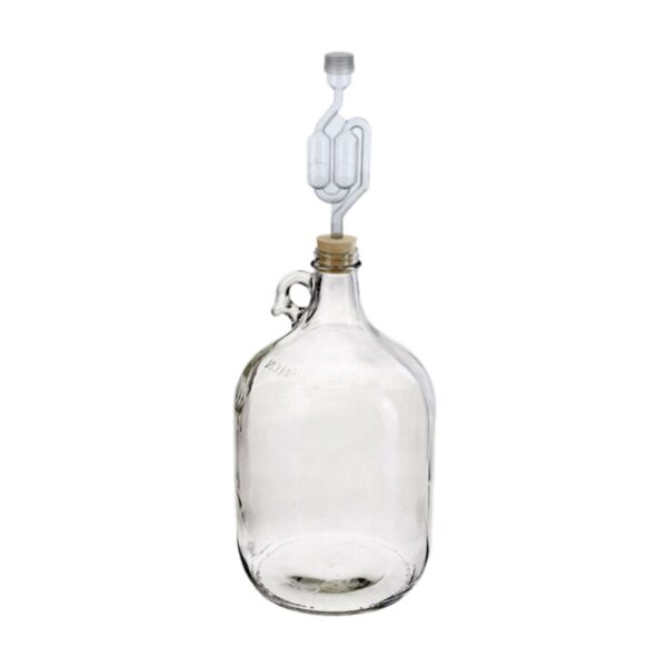 Glass Demijohns Jugs with airlock